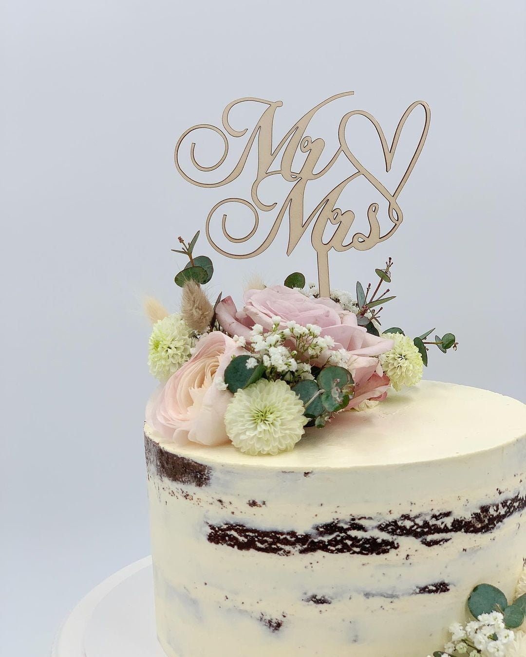 Mr & Mrs Caketopper mit Herz