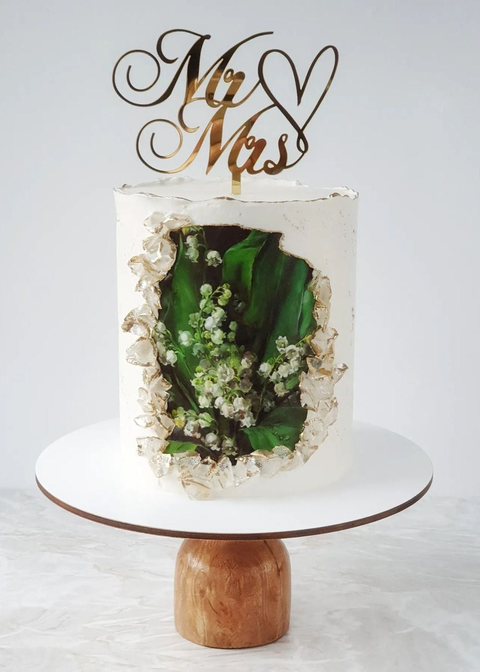 Mr & Mrs Caketopper mit Herz