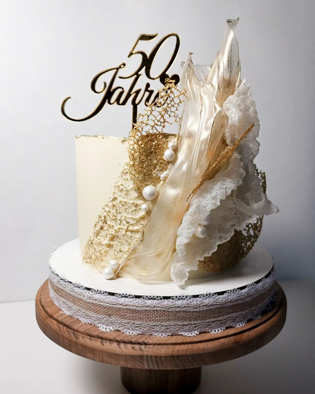 50 Jahre I Caketopper zum Jahrestag I Goldene Hochzeit