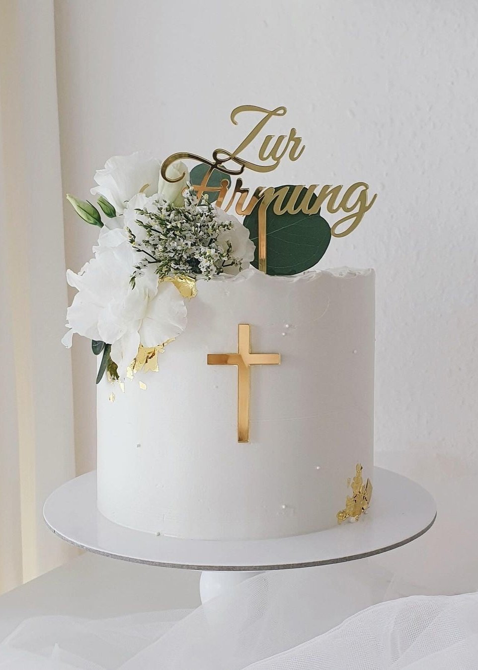 Zur Firmung I Caketopper für deine Torte