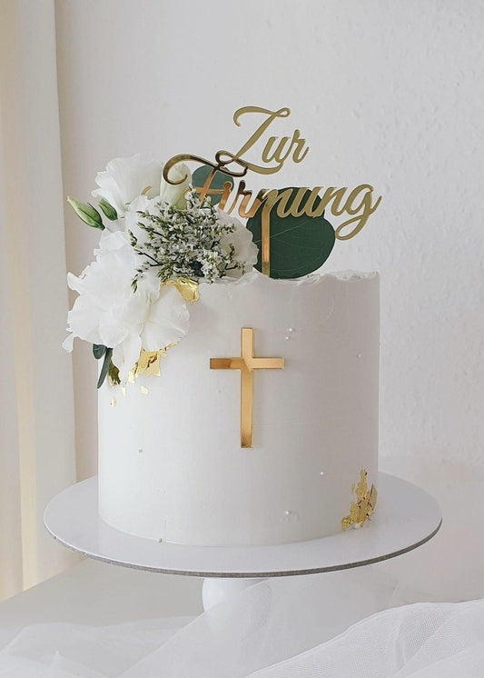 Zur Firmung I Caketopper für deine Torte
