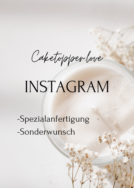 Spezialanfertigung Instagram