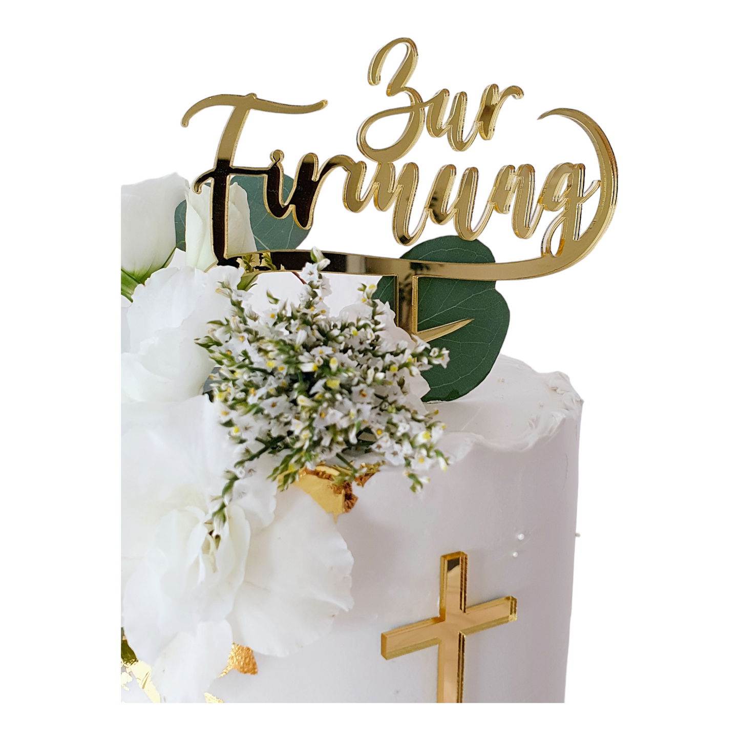 Zur Firmung I Caketopper für deine Torte