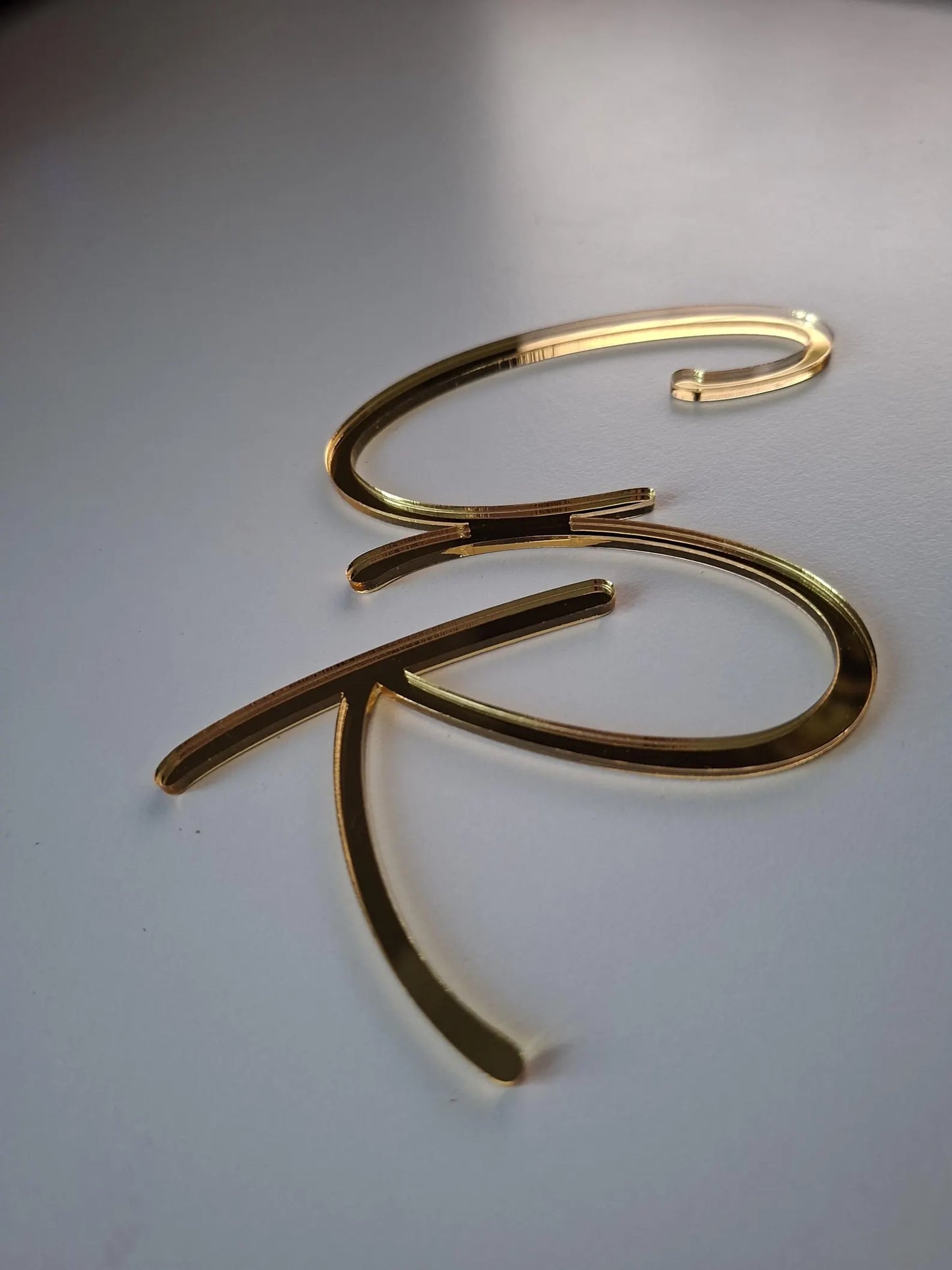 Initialien Caketopper ohne Stiel I zwei Buchstaben